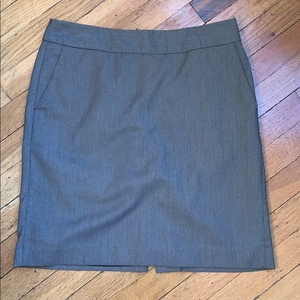 Banana republic brown‎ skirt size 8